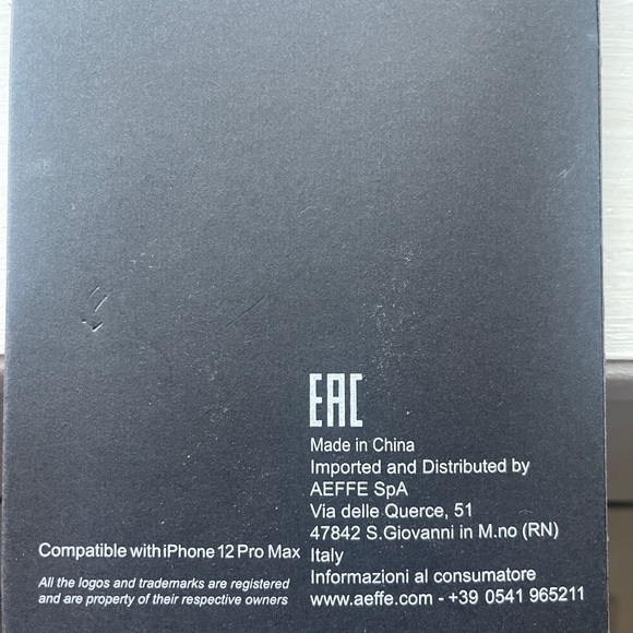 Moschino 12 Pro Max iPhone Case - BRAND NEW IN BOX - Picture 6 of 6